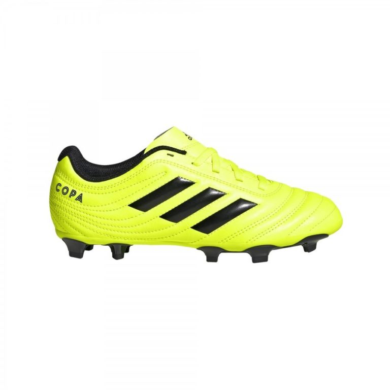 adidas Youth Copa 19.4 FG Soccer Cleat- Solar Yellow/Core Black | Soccer Unlimited USA
