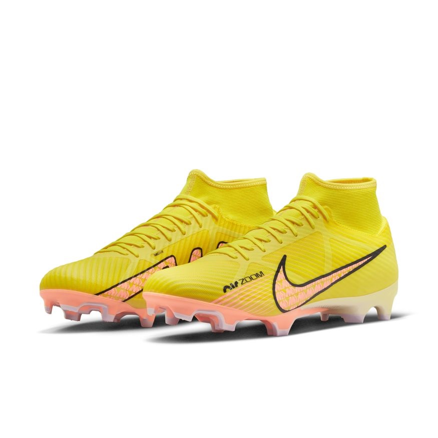 Nike Zoom Mercurial Superfly 9 Academy MG Soccer Cleats - Yellow  Strike/Sunset Glow-Coconut Milk | Soccer Unlimited USA
