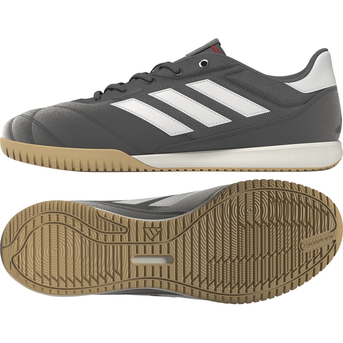 adidas Copa Gloro Indoor Soccer Shoes - Grey/White USA